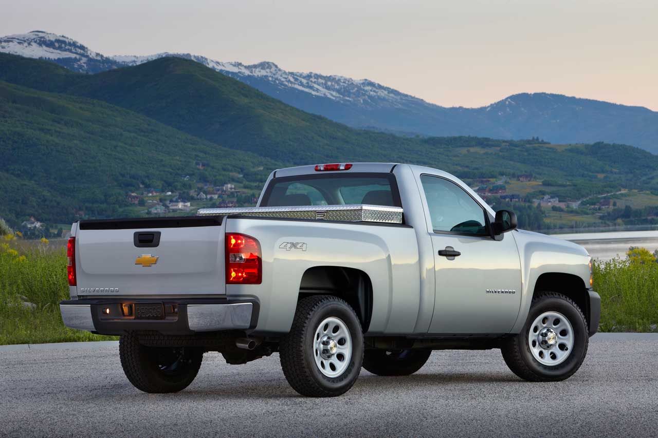 2012 Chevrolet Silverado rear 3/4