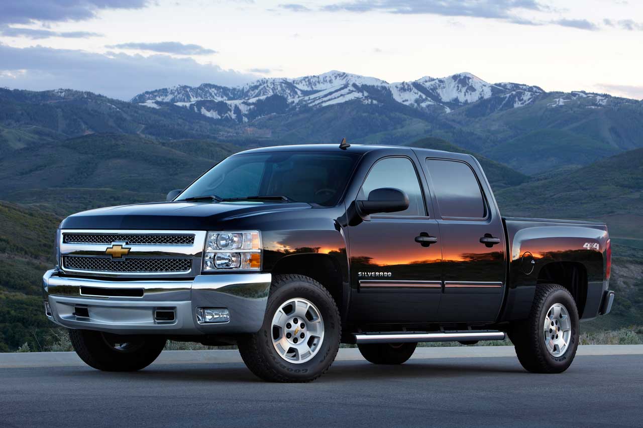 2012 Chevrolet Silverado front 3/4