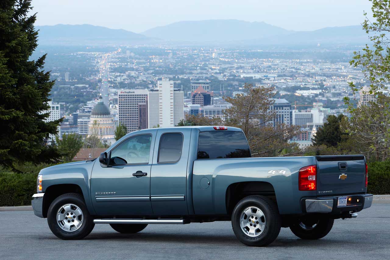 2012 Chevrolet Silverado rear 3/4