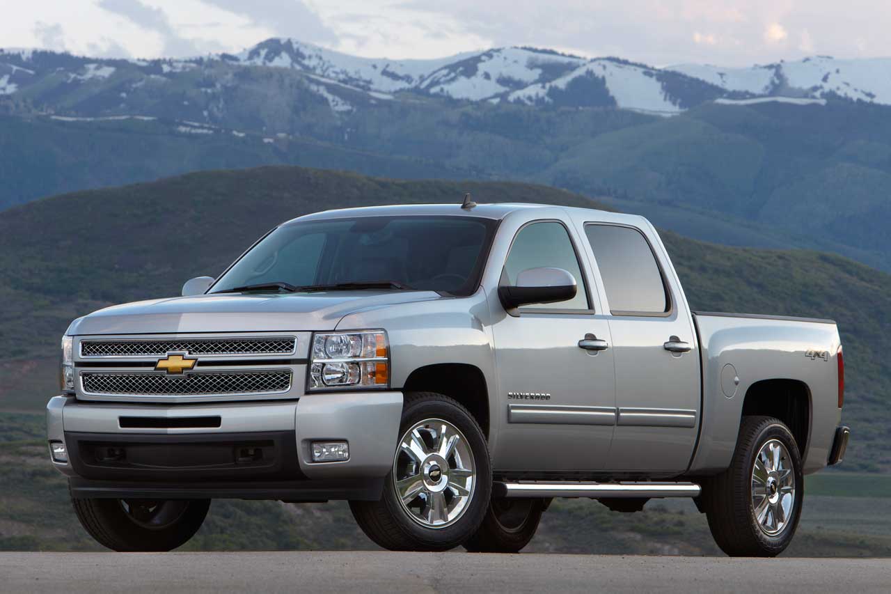 2012 Chevrolet Silverado front 3/4