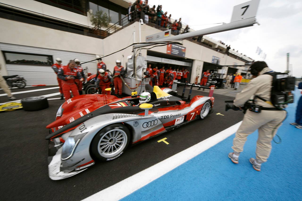 Le Mans Series - 8h Le Castellet (F) 2010 Allan McNish(GB) Audi R15 TDI #3 (Audi Sport Team Joest)