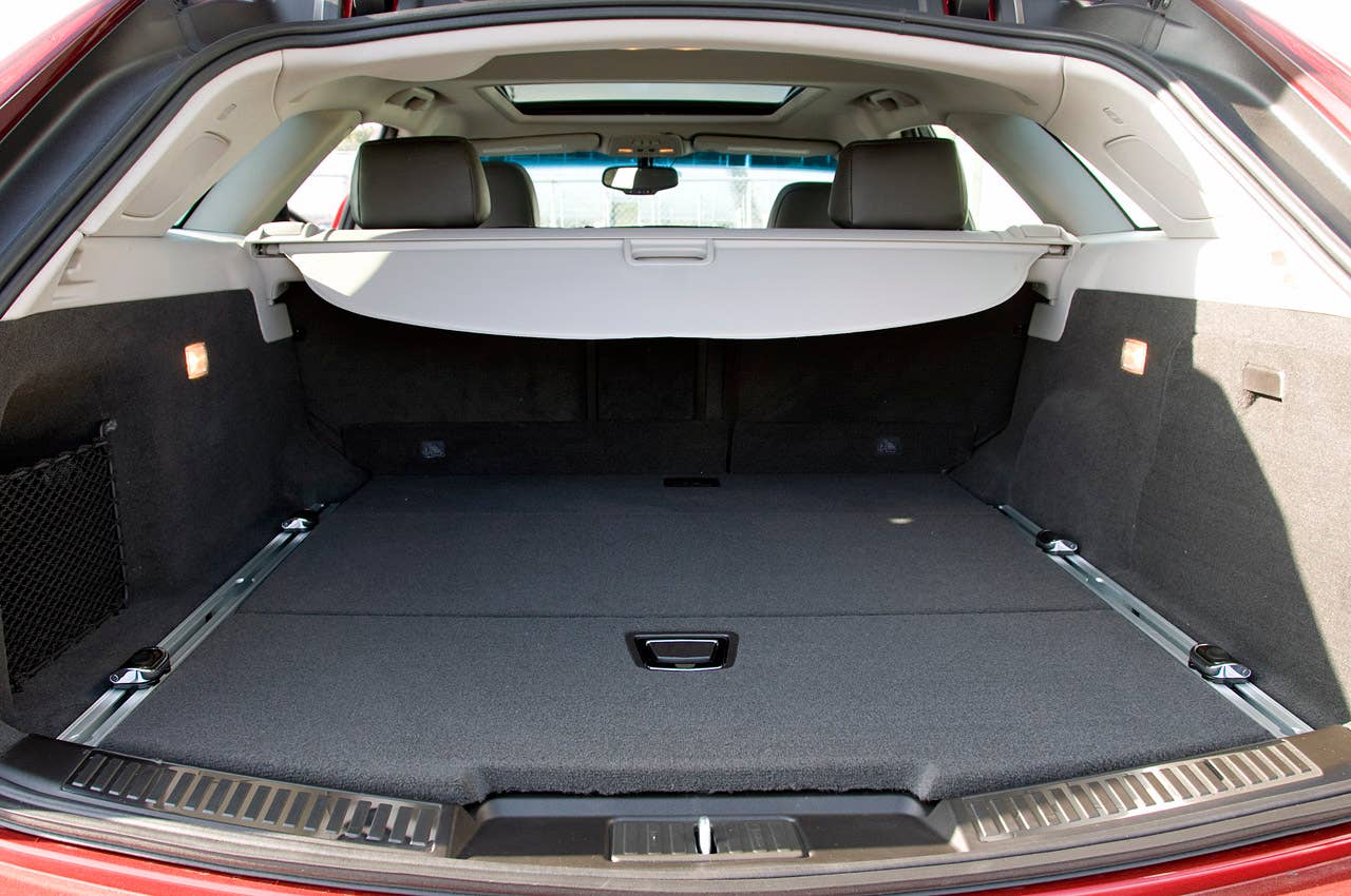 2011 Cadillac CTS-V Wagon rear cargo area