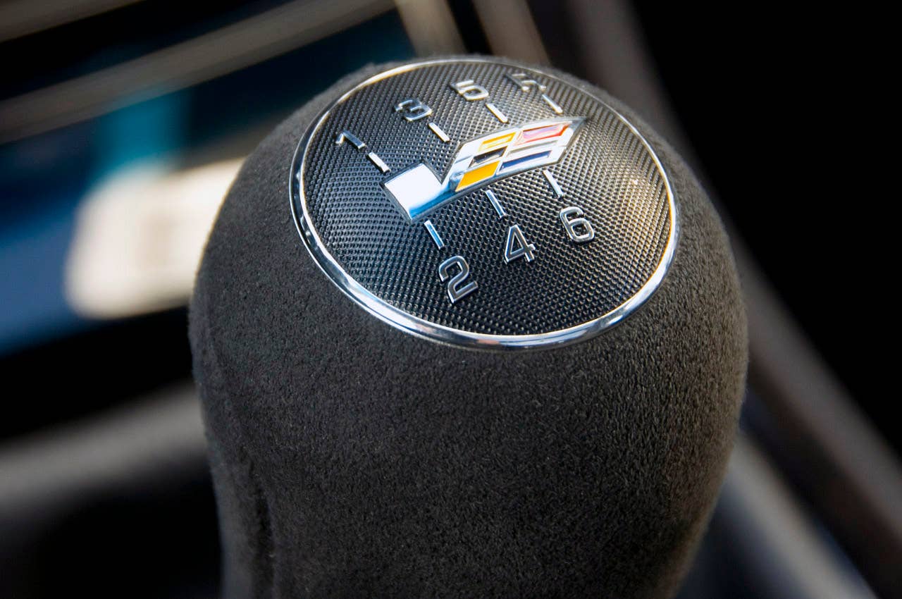 2011 Cadillac CTS-V Wagon shifter