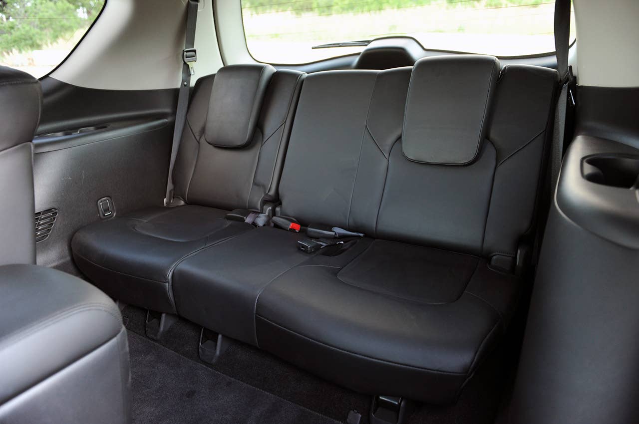 2012 Infiniti QX56 third row