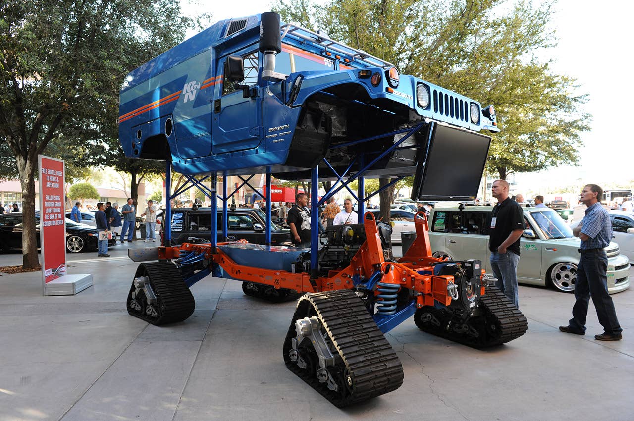 Zero South Biodiesel Electric Hummer
