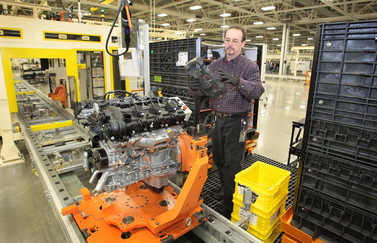 Chrysler Trenton Engine Plant, Trenton, Michigan