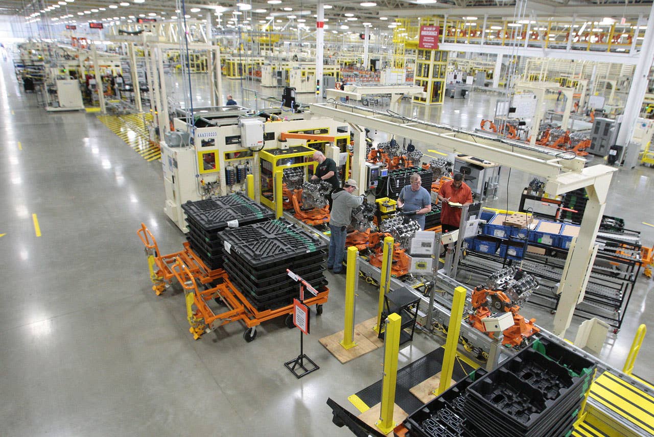 Chrysler Trenton Engine Plant, Trenton, Michigan