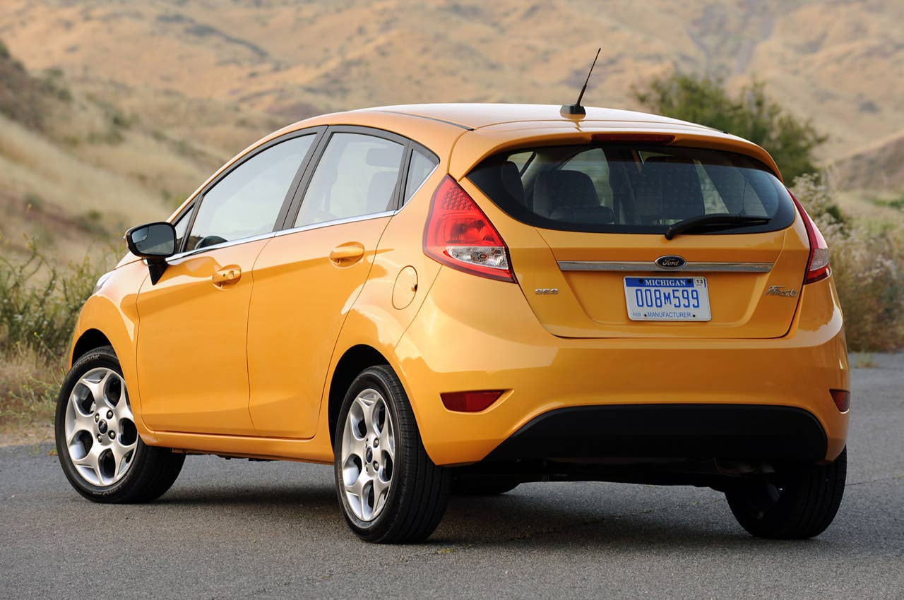 2011 Ford Fiesta rear 3/4