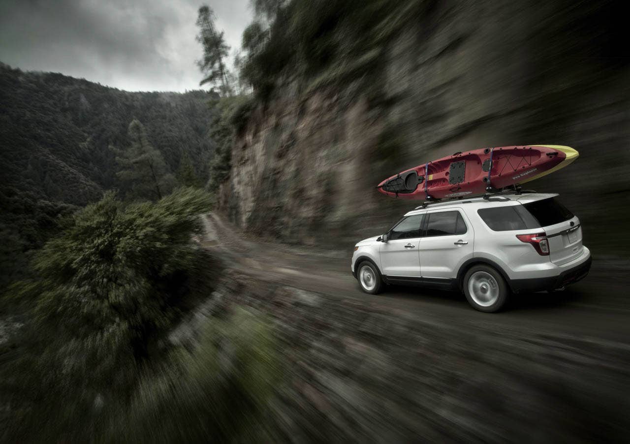 2011 Ford Explorer: The all-new Ford Explorer with intelligent 4WD and terrain management will comfortably take your crew and their watercraft upstream. (07/26/2010)