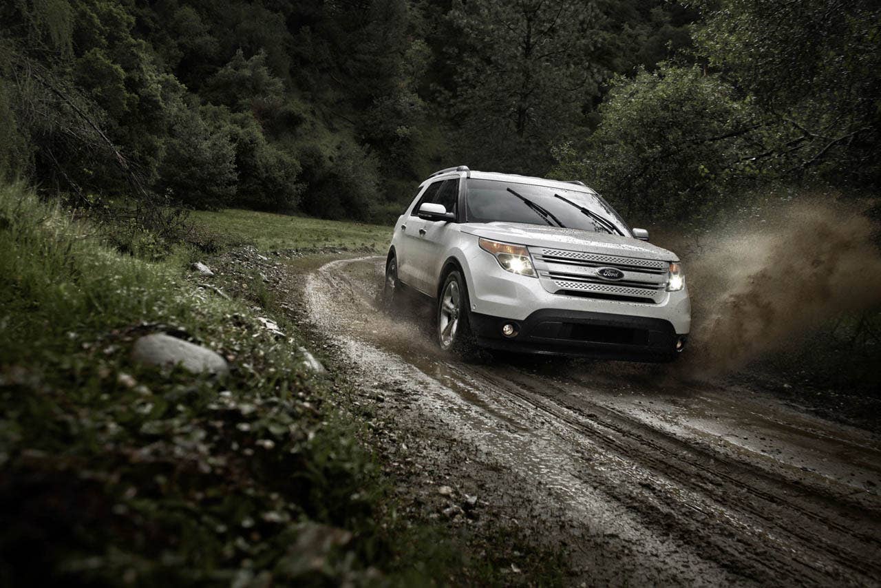 2011 Ford Explorer: Switch the terrain management knob to the mud setting, and the system will optimize powertrain behavior for maximum traction and driver control. (07/26/2010)