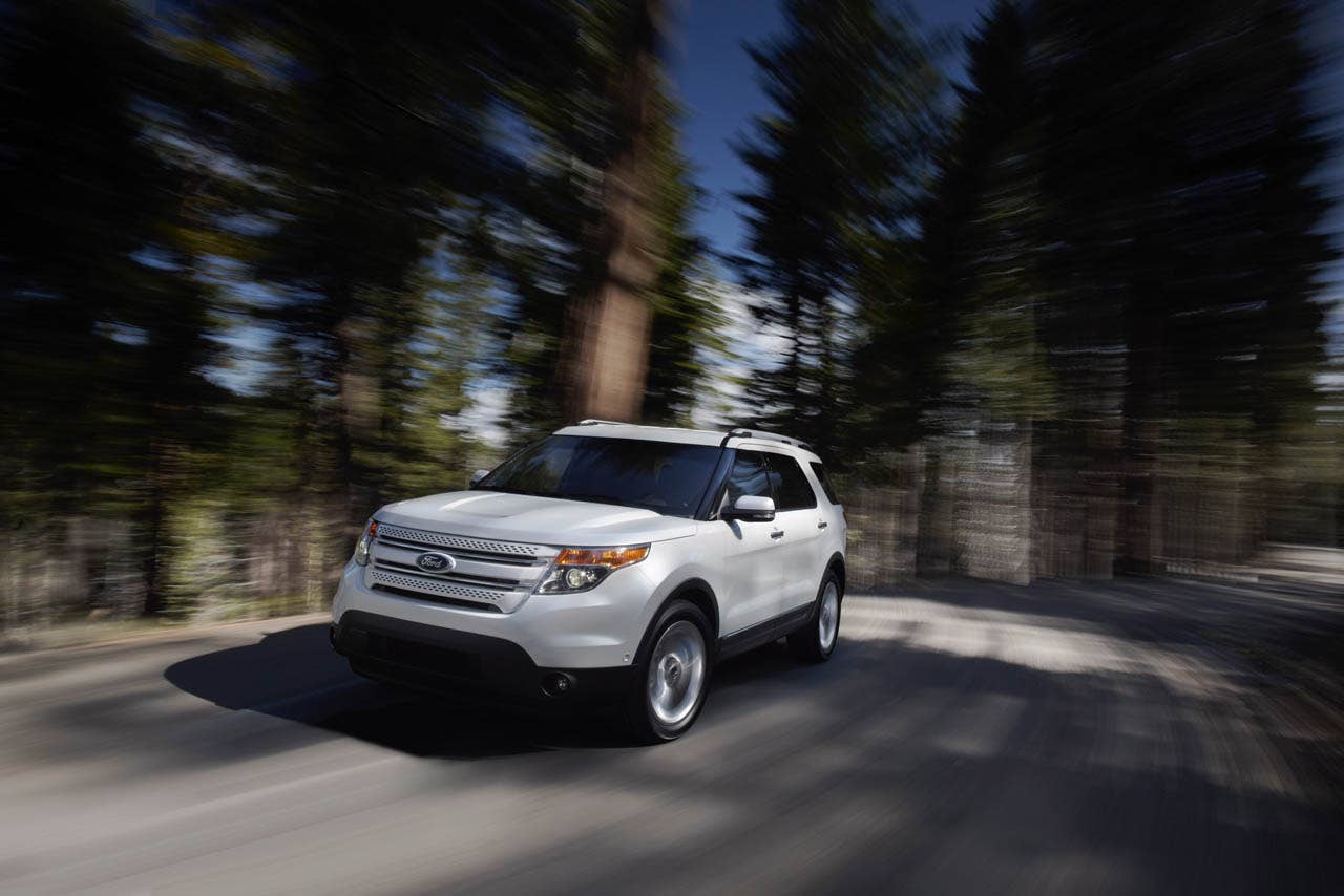 2011 Ford Explorer: Explorer offers a choice of two powerful engines, each offering best-in-class fuel economy. (07/26/2010)