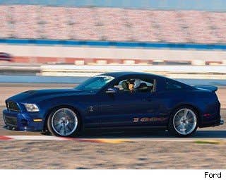 In recent years, Shelby’s January 11 birthdays fell during the Detroit auto show, which he mentioned in 2009 when introducing the 2010 GT500 Mustang in front of thousands of journalists. But this year when Ford introduced the 2013 GT500 convertible, it did so at the Chicago Auto Show in February, and Shelby was not present. His withdrawal from public view prompted concern, and an update on his health was delivered in late April, via Facebook, explaining that Shelby had been hospitalized for pneumonia for the last several months. “I'm resting comfortably with my family and working on getting better,” it read. “My kids are taking good care of me.”  Shelby is survived by those kids, his three children, Patrick, Michael and Sharon, his sister, Anne Shelby Ellison, six grandchildren, six great grandchildren and his wife Cleo. The family asks that those wishing to remember him make donations in Shelby’s name to the Carroll Shelby Foundation (www.cscf.org), a charitable organization he founded in 1991 to provide financial support for children facing life-threatening health issues. Pictured: 2012 GT 500 Super Snake