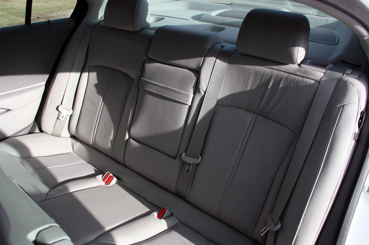 2012 Buick LaCrosse eAssist rear seats
