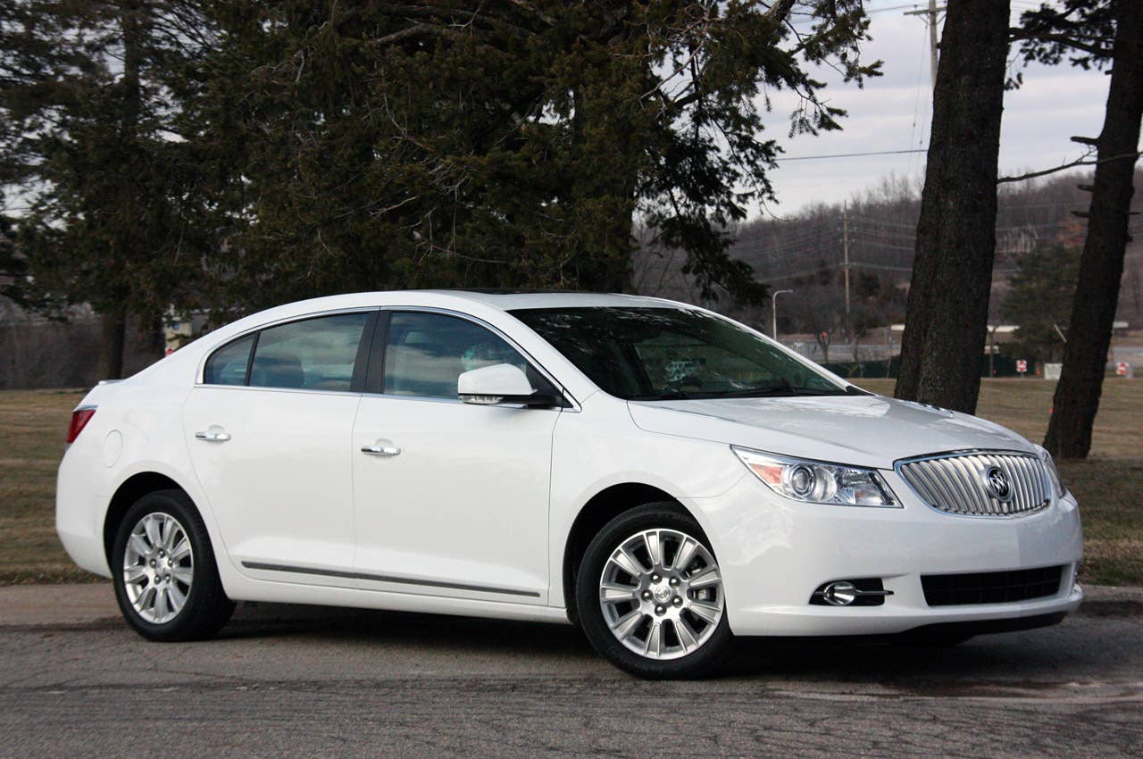 2012 Buick LaCrosse eAssist front 3/4 view