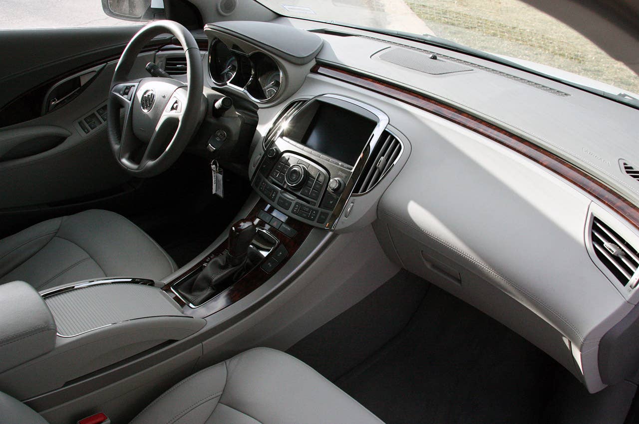 2012 Buick LaCrosse eAssist interior