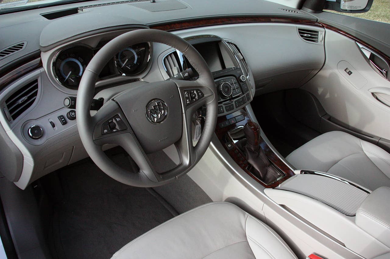2012 Buick LaCrosse eAssist interior