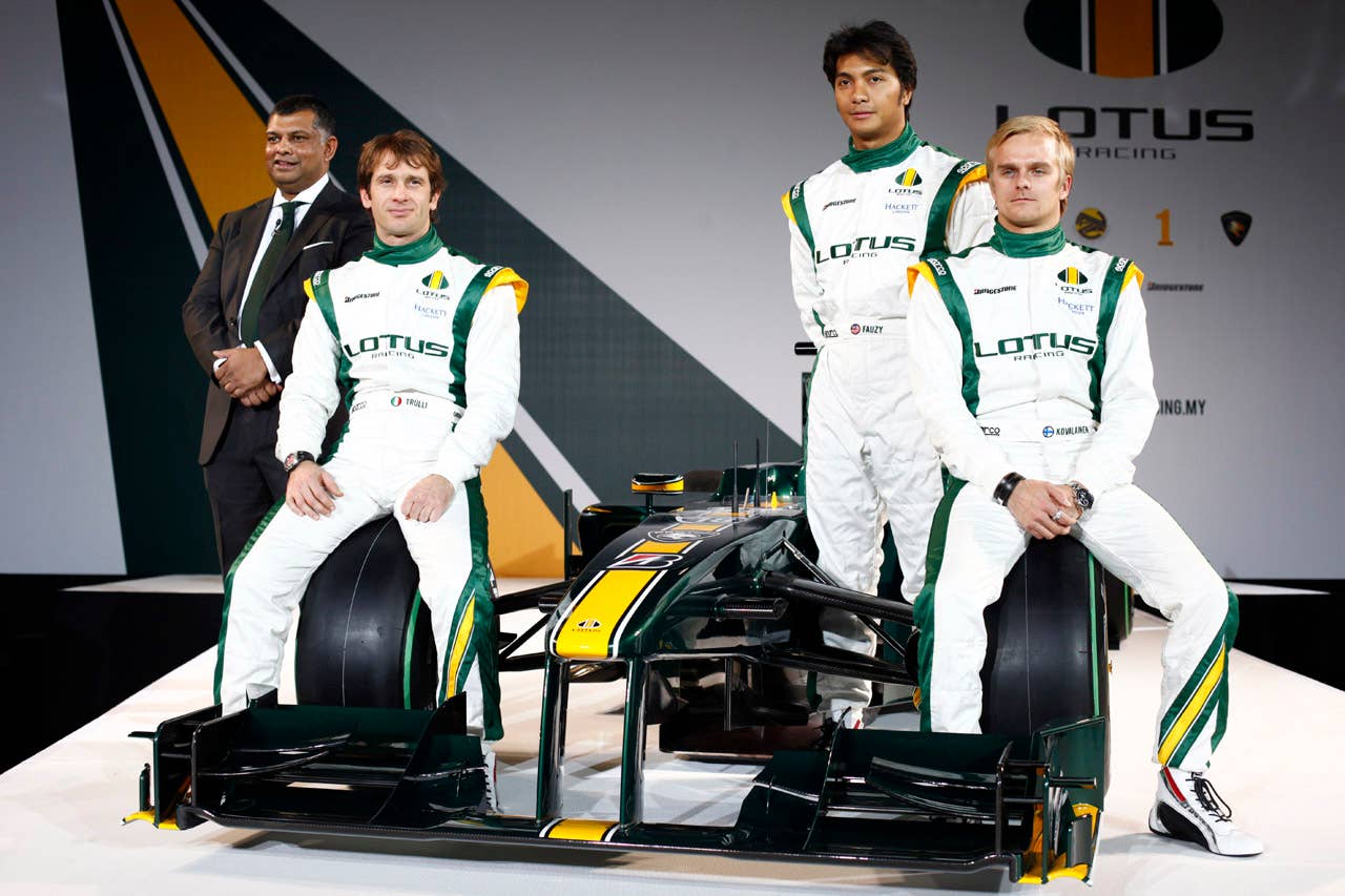 Lotus T127 Launch Royal Horticultural Hall, London, UK 12th February 2010. Photo: Copyright Free - Lotus F1 ref: Digital Image _MG_9734