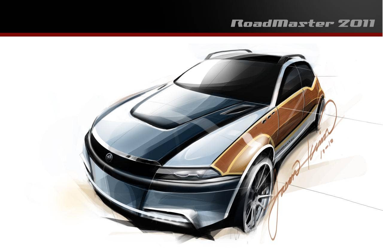 2011 Buick Roadmaster rendering from Top Gear USA
