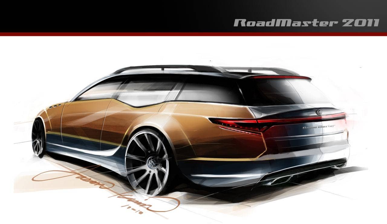 2011 Buick Roadmaster rendering from Top Gear USA