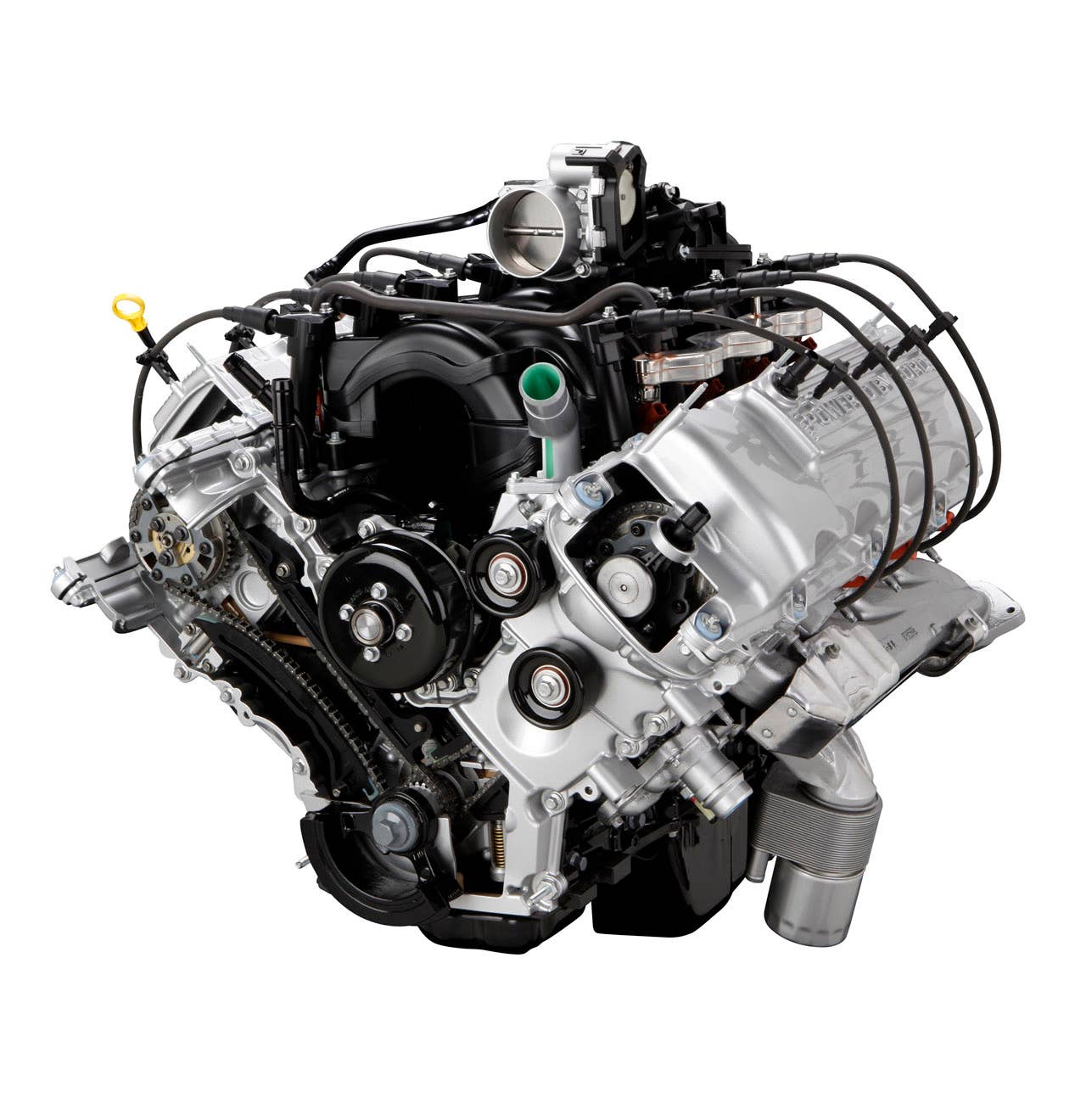 The 6.2-liter V8 engine powering the 2011 Ford F-150 delivers 411 horsepower and 434 lb.-ft. of torque.