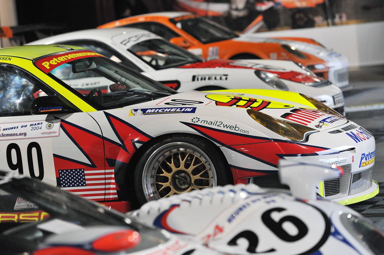 Porsche 911 Race Car Display