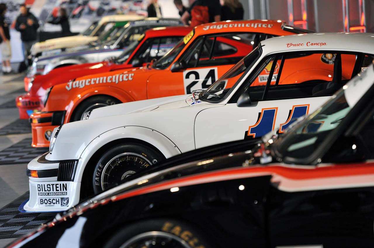 Porsche 911 Race Car Display