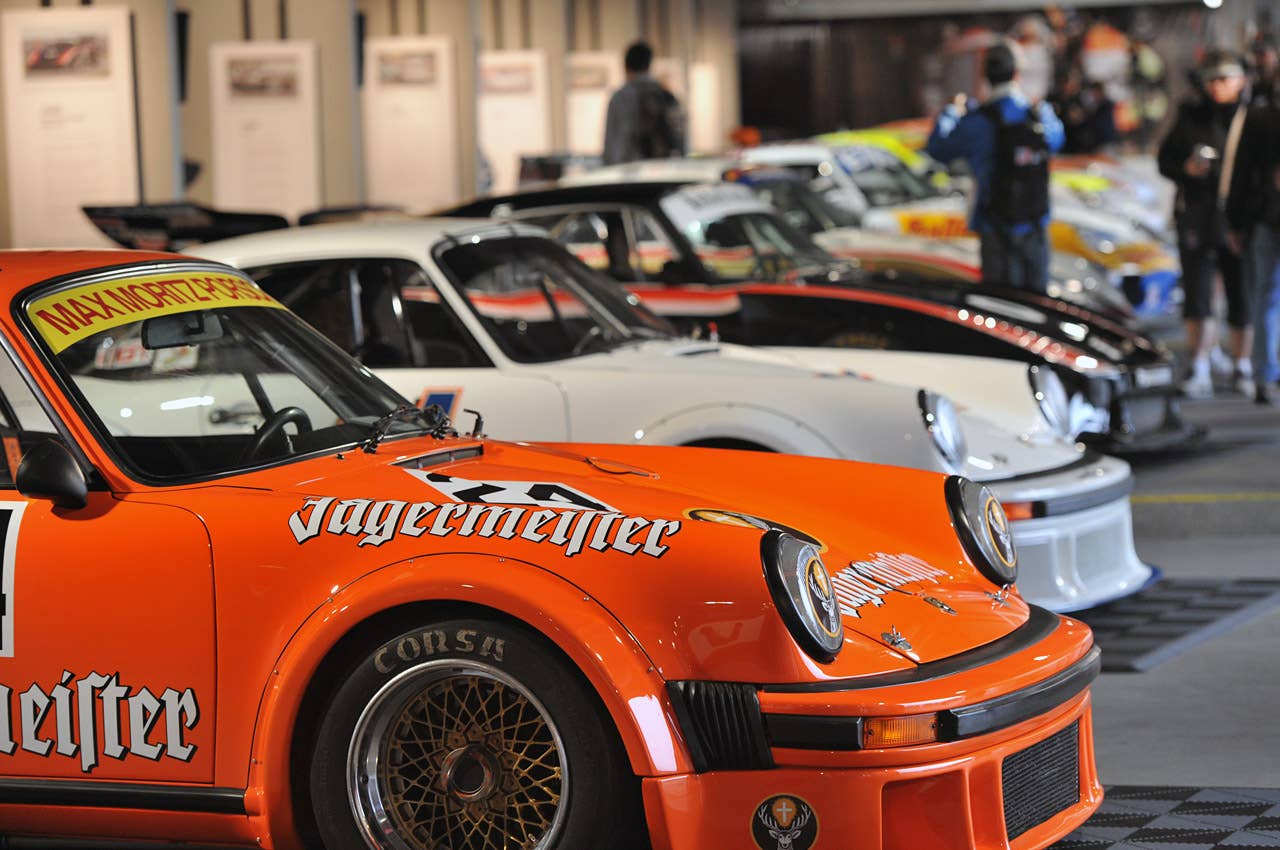 Porsche 911 Race Car Display