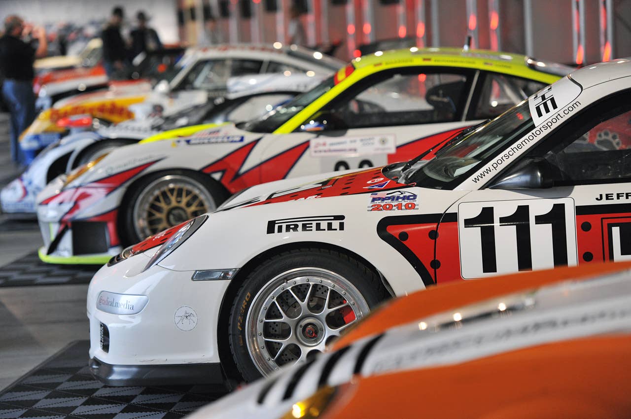 Porsche 911 Race Car Display