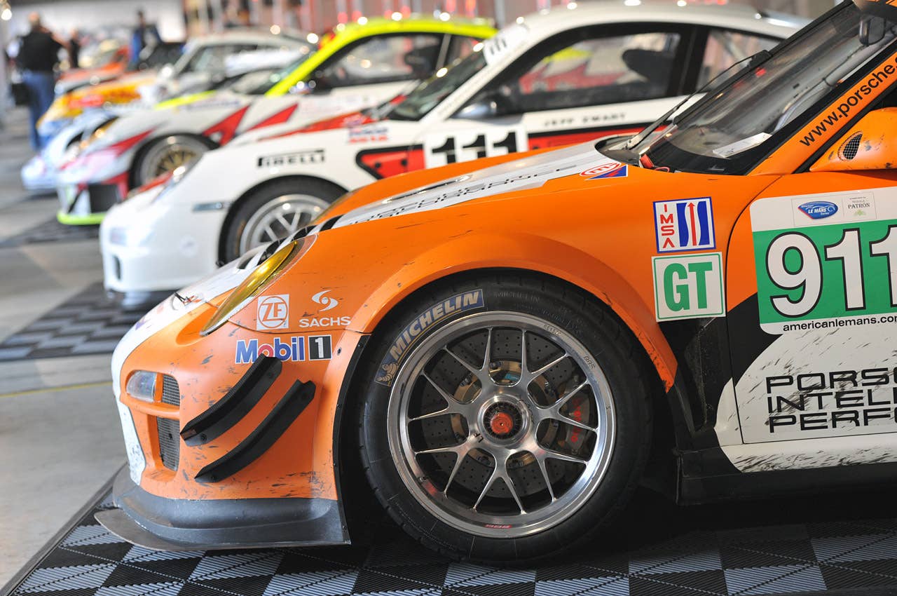 Porsche 911 Race Car Display