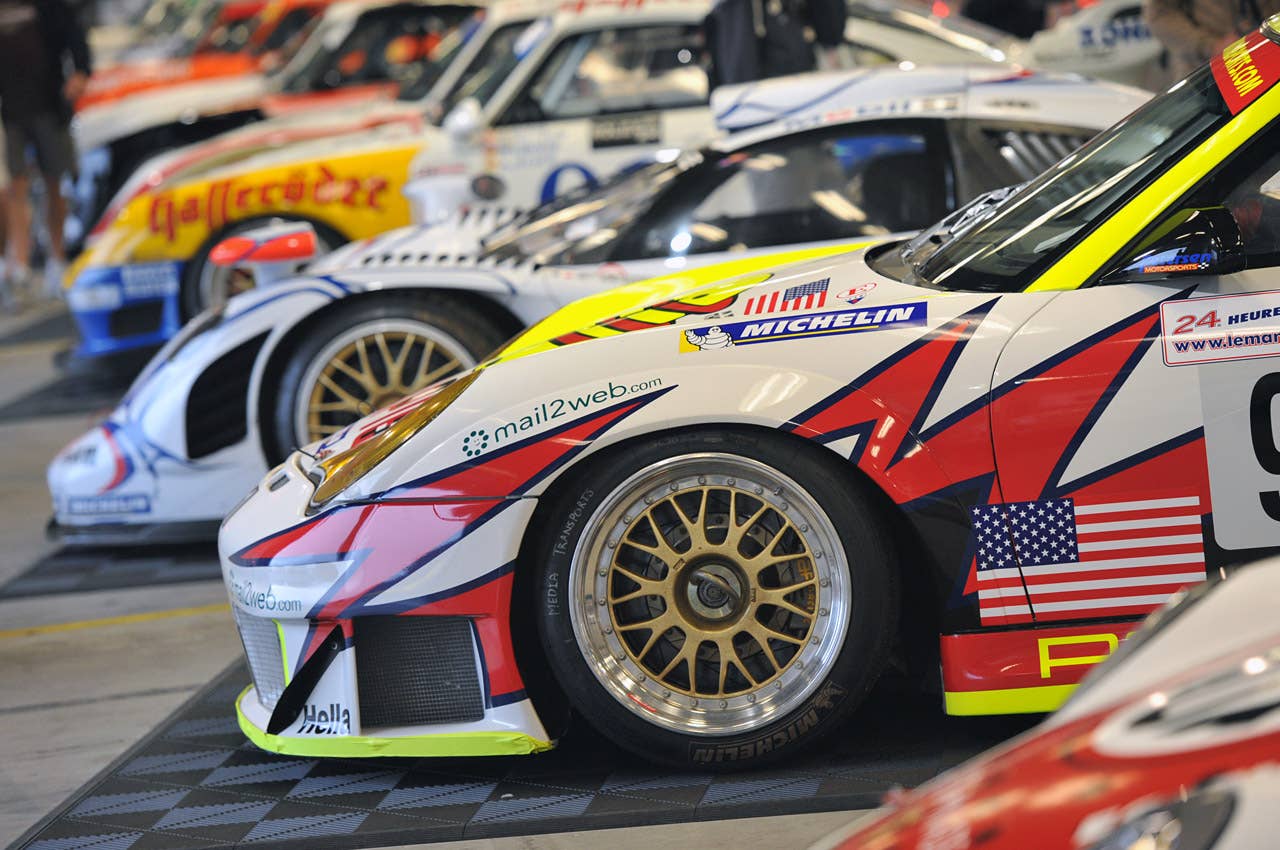 Porsche 911 Race Car Display