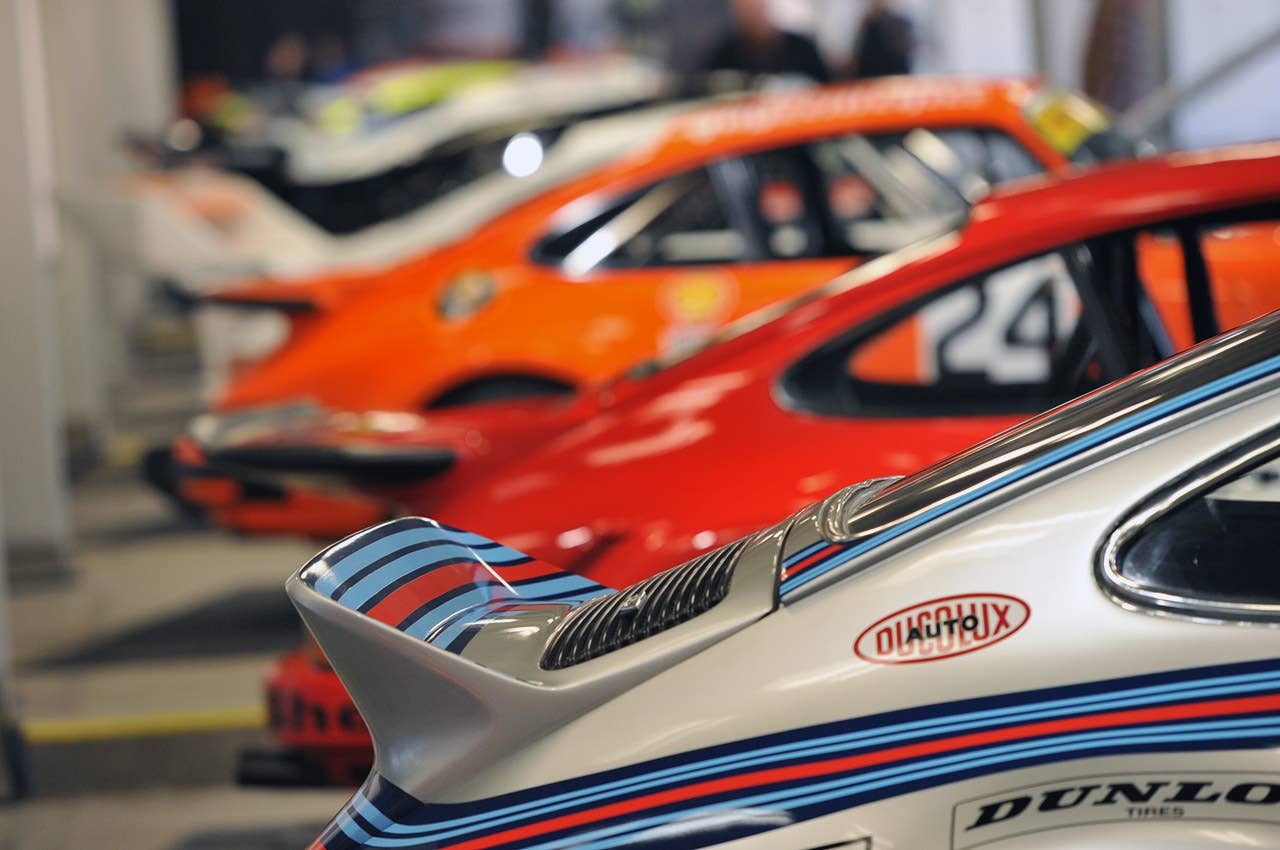 Porsche 911 Race Car Display