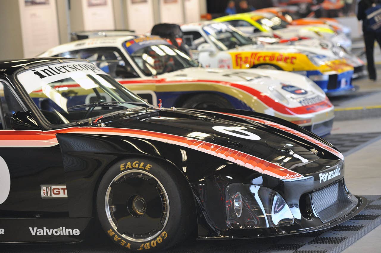 Porsche 911 Race Car Display
