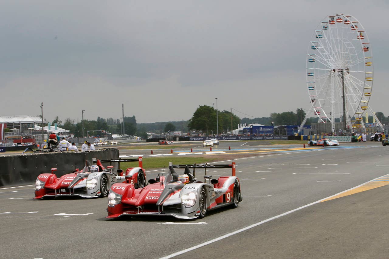 24h Rennen - Le Mans 2010 Timo Bernhard (D) Audi R15 TDI #9 (Audi Sport Team Joest)