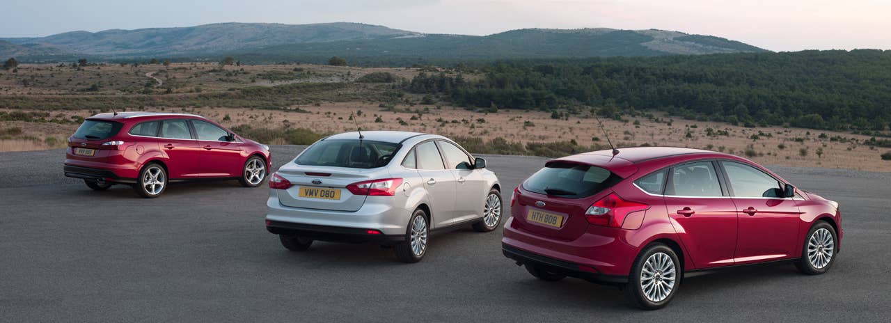 2012 Ford Focus lineup