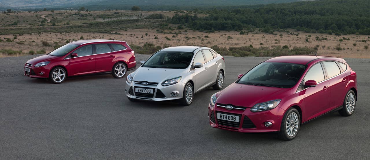 2012 Ford Focus lineup