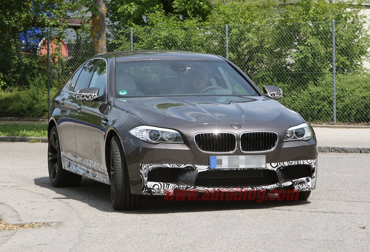 2012 BMW M5: Spy Shots