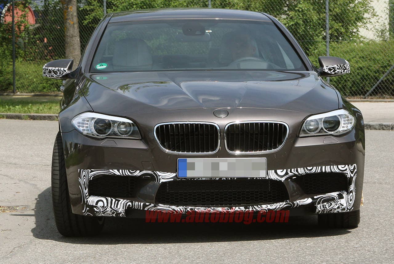 2012 BMW M5: Spy Shots