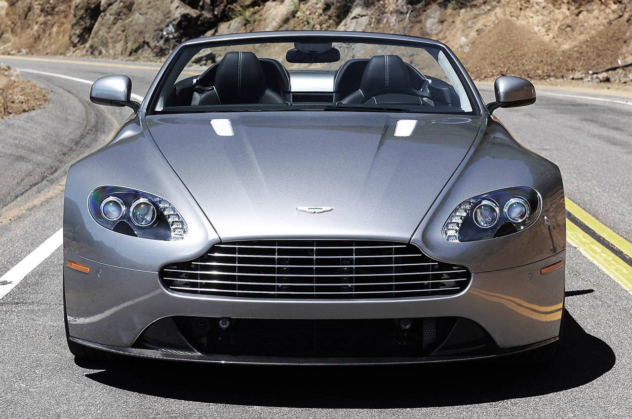 2013 Aston Martin V8 Vantage Roadster front view