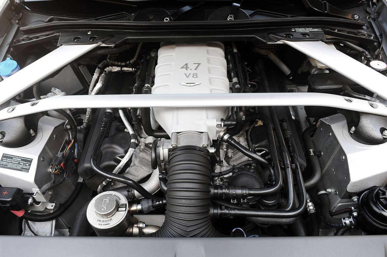 2013 Aston Martin V8 Vantage Roadster engine