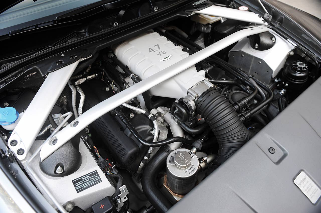 2013 Aston Martin V8 Vantage Roadster engine