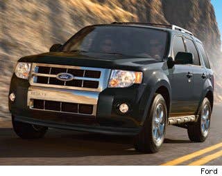 MSRP: $21,440 - $28,120 Invoice: $20,315 - $26,180 Fuel Economy: 23 mpg City, 28 mpg Highway  Average Discount Off Of MSRP (2012 Model): 10.00% Average Discount Off Of MSRP (2013 Model): 5.90%  Like the Lexus ES, theFord Escape was completely redesigned for 2013, making for some serious discounts on the 2012 models. Although the 2013 has been entirely revamped, the 2012 Escape is still a very capable and comfortable CUV.  The Escape is available in XLS, XLT or Limited trim, with either front or four-wheel drive. The XLS features a 171-hp 2.5-liter four-cylinder engine and five-speed manual transmission. The XLT and Limited trims feature the same 2.5-liter engine with a six-speed automatic transmission. A 240-hp 3.0-liter E85 capable V6 is an available upgrade on XLT and Limited models.  Research the Ford Escape Ford Escape Photos & Information Ford Escape Best Deals Ford Escape Local Dealer Price Quote