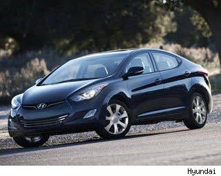 MSRP: $15,345 - $20,595 Invoice: $14,918 - $19,727 Fuel Economy: 28 mpg City, 38 mpg Highway  Average Discount Off Of MSRP (2012 Model): 6.20% Average Discount Off Of MSRP (2013 Model): 5.10%  TheHyundai Elantra is a compact car with handsome styling and nice lines. It has excellent interior space and standard safety equipment.  The current generation Elantra can seat up to five and has very accommodating trunk space. Two trim levels are offered: GLS and Limited. Both use a 148-hp 1.8-liter four-cylinder engine. A six-speed manual transmission is standard on the GLS trim, while a six-speed automatic with SHIFTRONIC is standard on the Limited trim and available on the GLS.  The Elantra was named North American Car of the Year for 2012 and was the AOL Autos pick for the best car of 2012 as well.  Research the Hyundai Elantra Hyundai Elantra Photos & Information Hyundai Elantra Best Deals Hyundai Elantra Local Dealer Price Quote