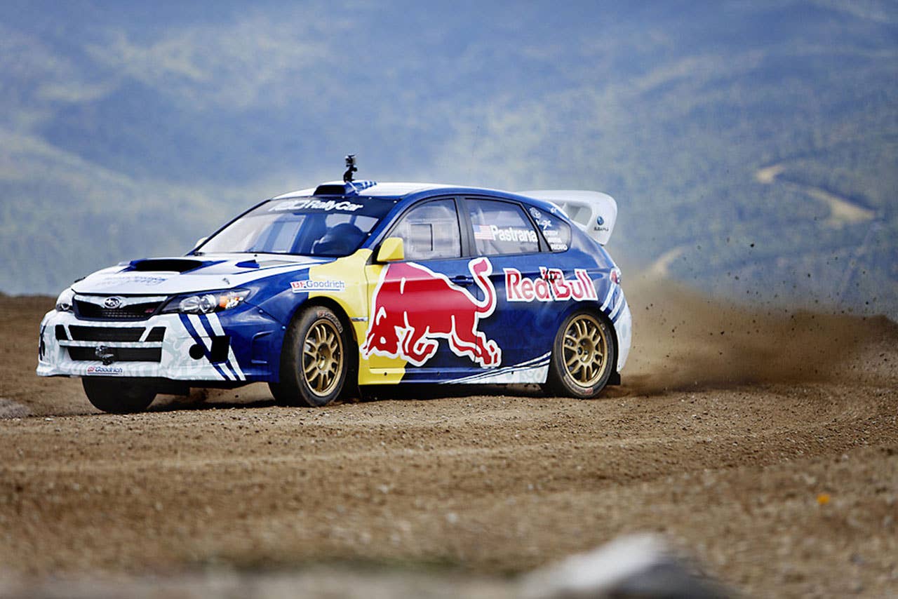 Travis Pastrana Mt Washington.  (PRNewsFoto/Red Bull)