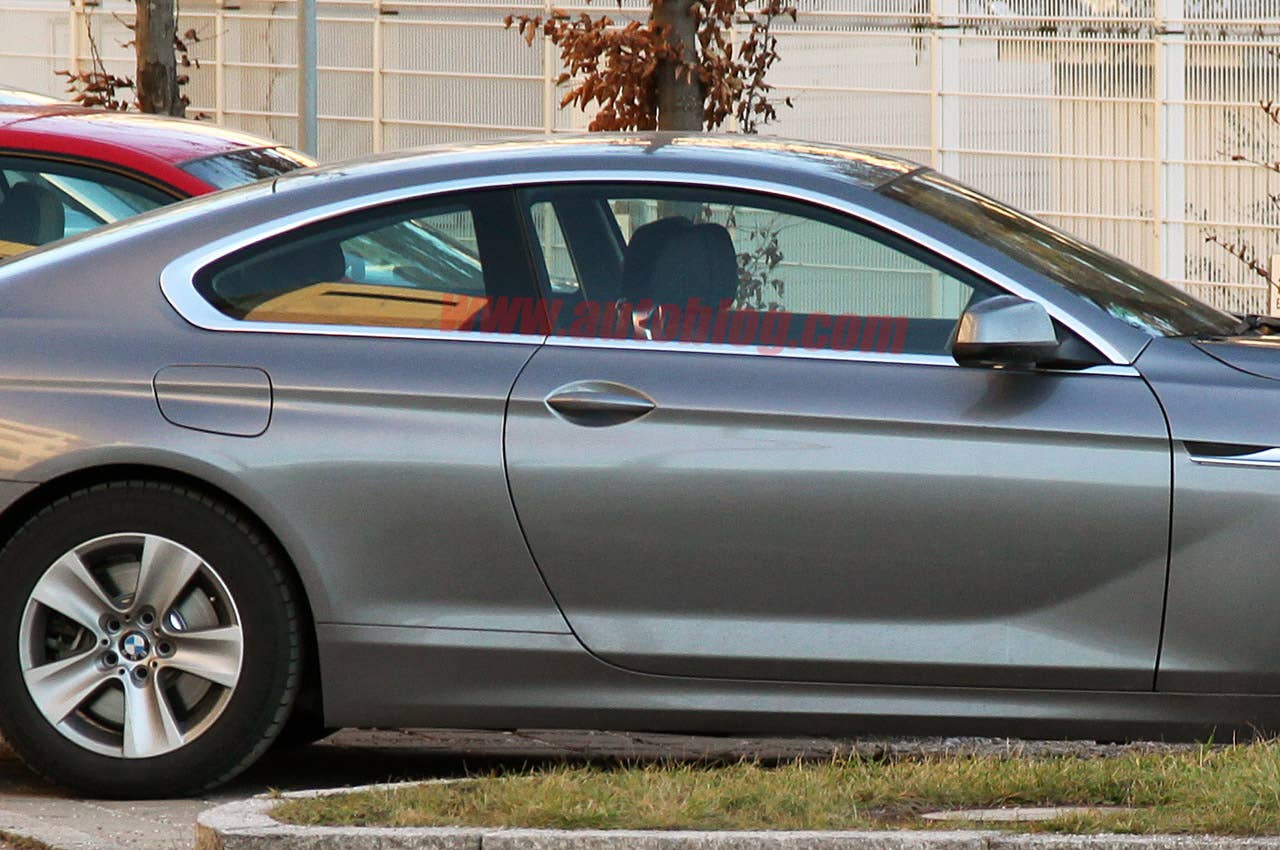 2012 BMW 6 Series Coupe spy shots