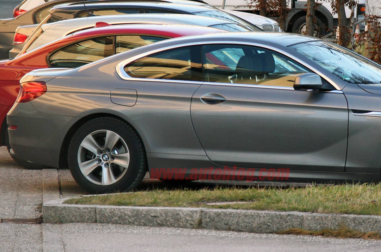 2012 BMW 6 Series Coupe spy shots