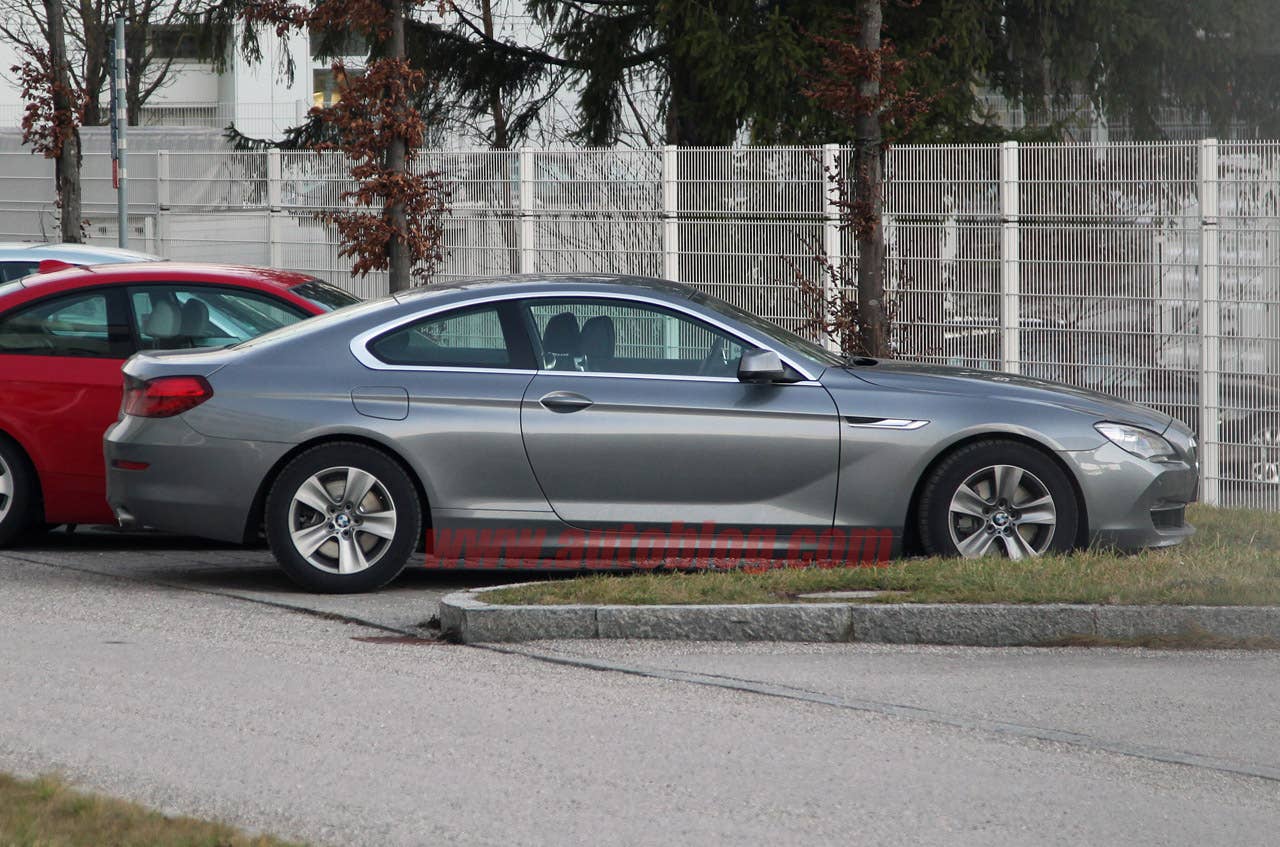 2012 BMW 6 Series Coupe spy shots