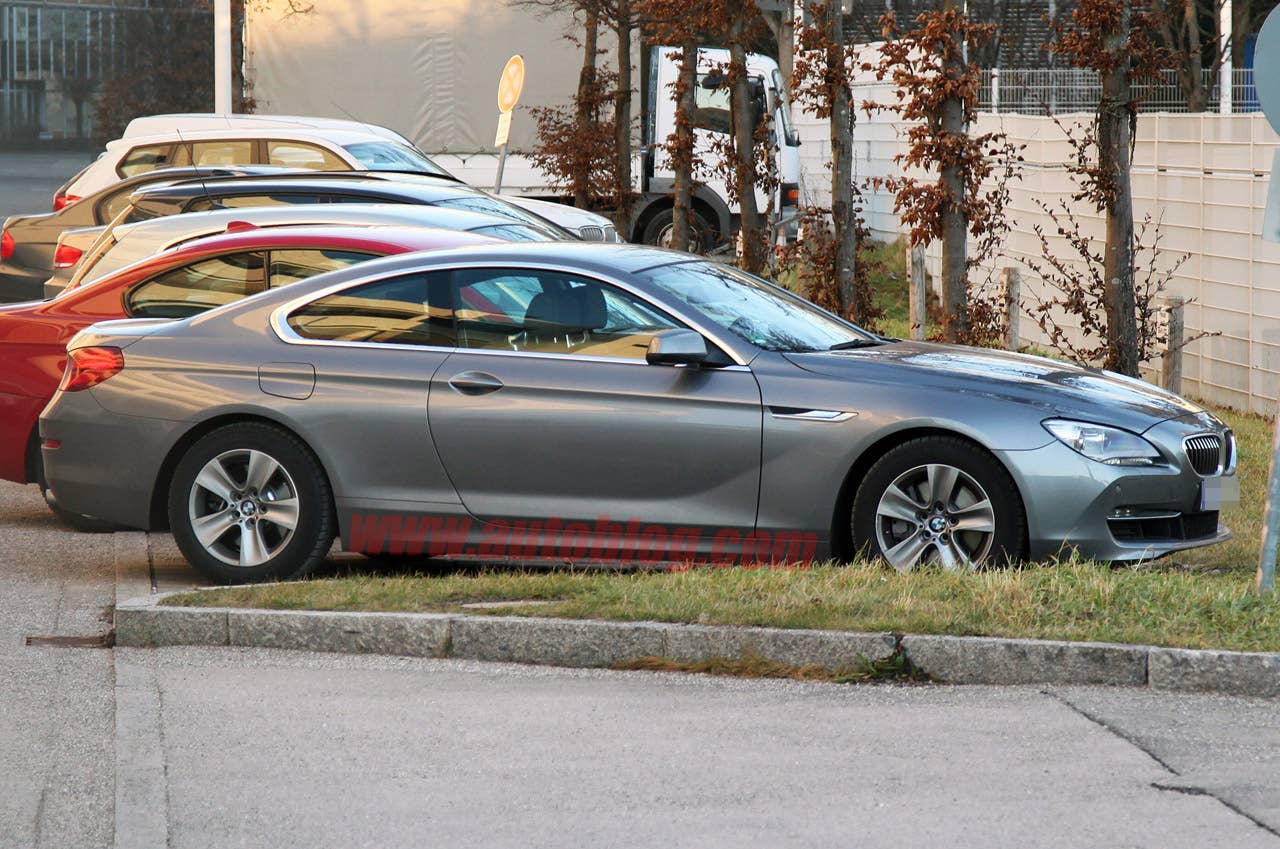 2012 BMW 6 Series Coupe spy shots