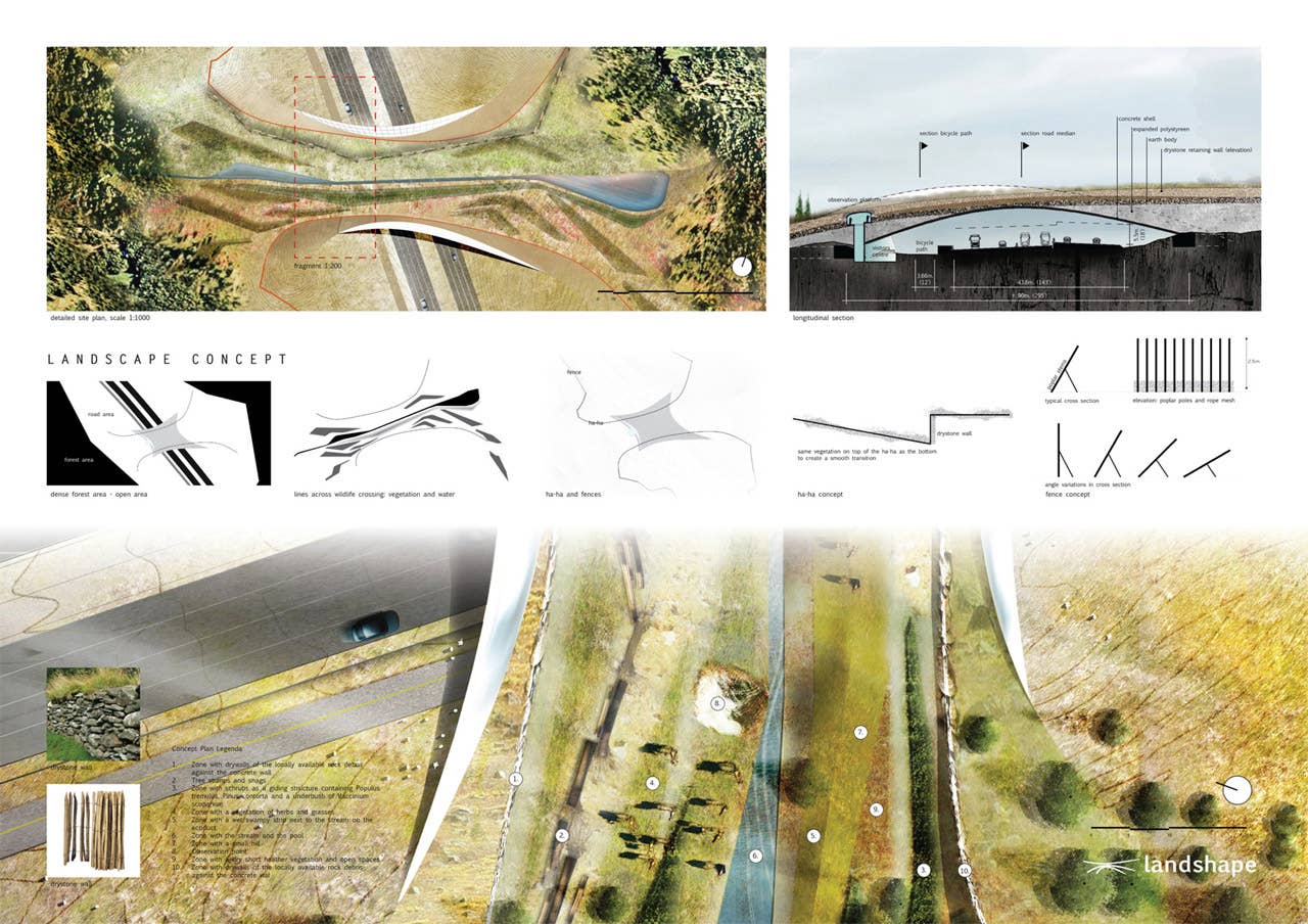 Daily Zwarts& Jantsma Architects: Wildlife Crossing
