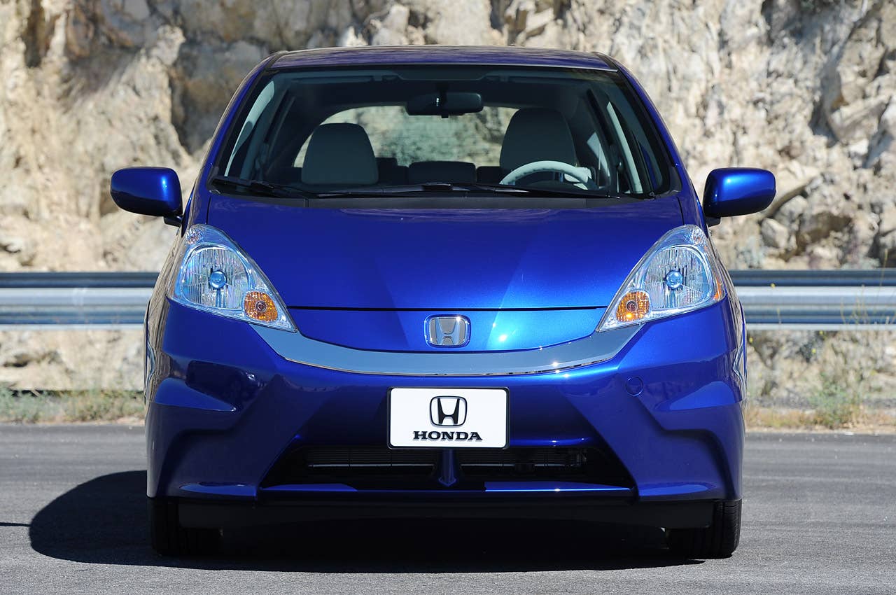 2013 Honda Fit EV front view