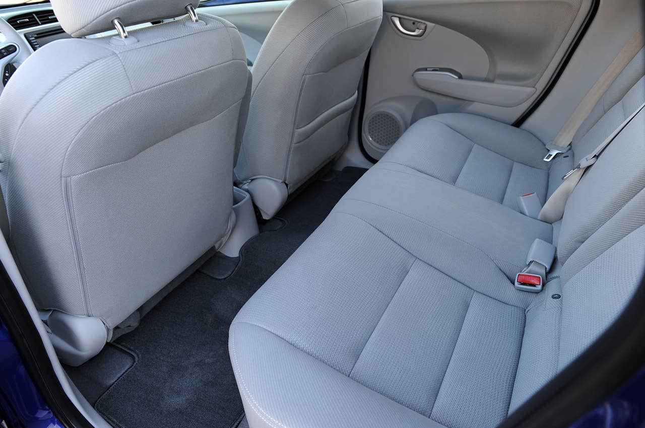 2013 Honda Fit EV rear seats